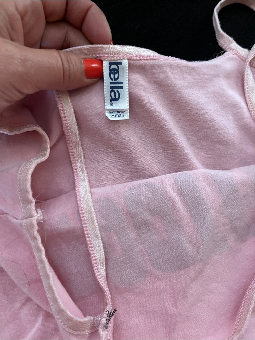 Hooters Light Pink Cami and Hipster pajama Set with Kiss Print - Picture 7 of 7